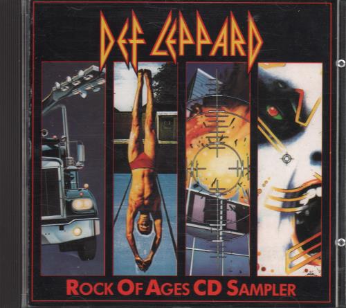 Def Leppard Rock Of Ages CD Sampler CD single (CD5 / 5") UK DEFC5RO01004