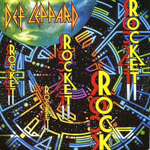 Def Leppard Rocket 7" vinyl single (7 inch record / 45) UK DEF07RO18280