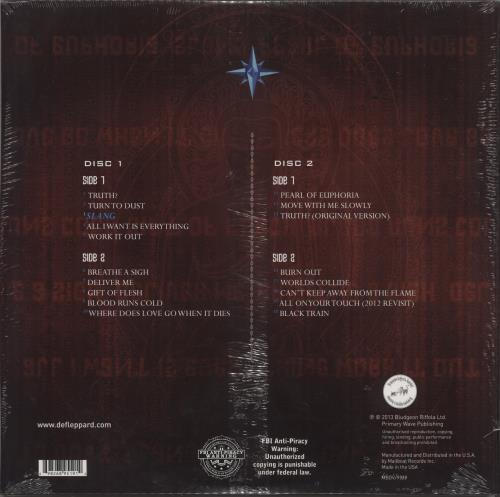Def Leppard Slang 2-LP vinyl record set (Double LP Album) UK DEF2LSL872138