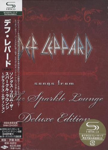 Def Leppard Songs From The Sparkle Lounge SHM CD Japanese DEFHMSO429207