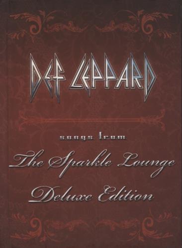 Def Leppard Songs From The Sparkle Lounge 2-disc CD/DVD set UK DEF2DSO867632
