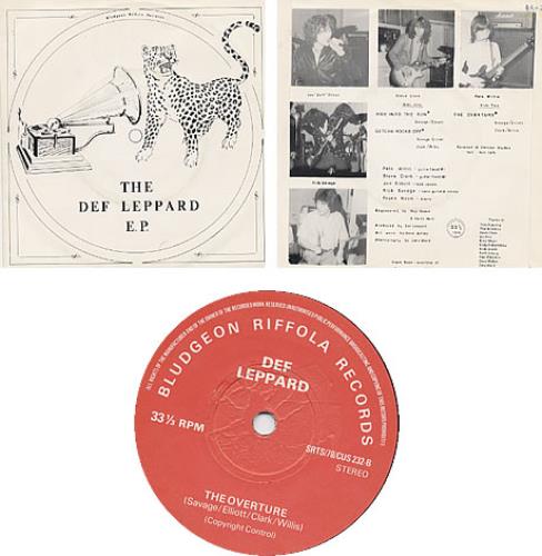 Def Leppard The Def Leppard E.P 7" vinyl single (7 inch record / 45) UK DEF07TH247148