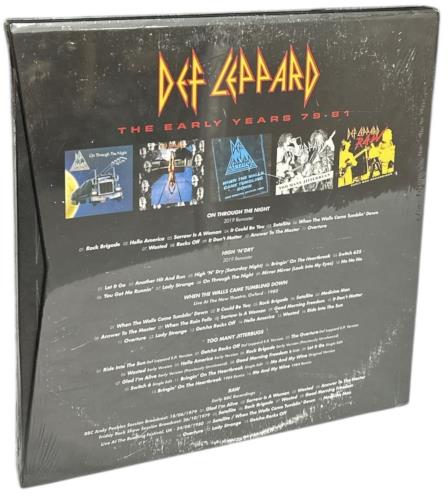 Def Leppard The Early Years 1979-1981  - Sealed CD Album Box Set UK DEFDXTH877120