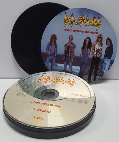 Def Leppard Two Steps Behind - Tin CD single (CD5 / 5") UK DEFC5TW21943