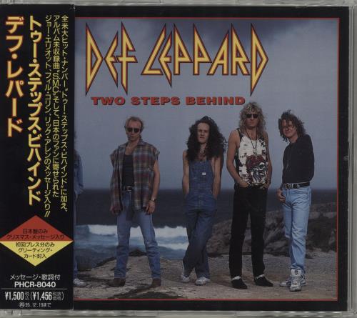 Def Leppard Two Steps Behind CD single (CD5 / 5") Japanese DEFC5TW23076