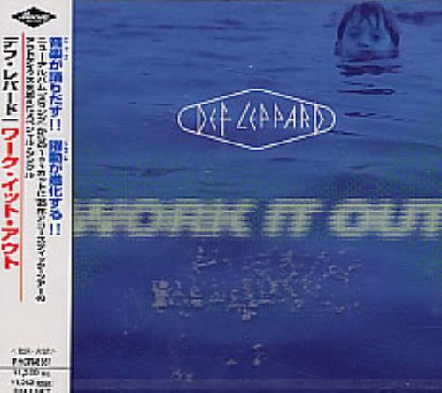Def Leppard Work It Out CD single (CD5 / 5") Japanese DEFC5WO207000