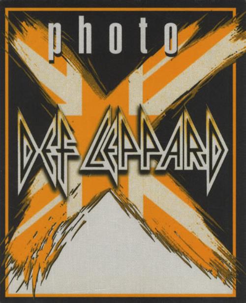 Def Leppard X World Tour Passes tour pass US DEFTPXW430199