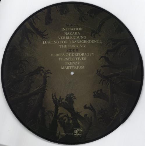 Defeated Sanity Passages Into Deformity picture disc LP (vinyl picture disc album) US -YHPDPA890899