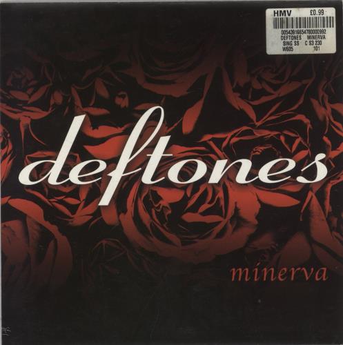 Deftones Minerva - EX 7" vinyl single (7 inch record / 45) UK DFT07MI885942