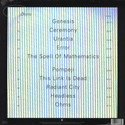 Deftones Ohms - Clear Vinyl - Sealed + Ohms Zine vinyl LP album (LP record) US DFTLPOH869684