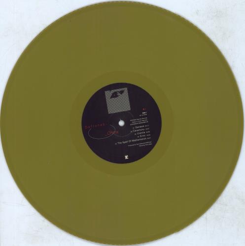 Deftones Ohms - Gold vinyl LP album (LP record) UK DFTLPOH809522