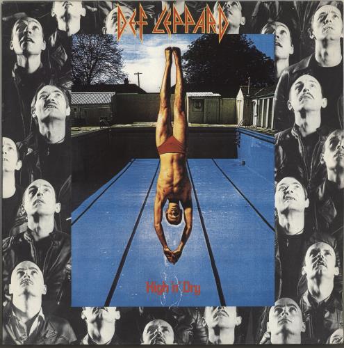 Def Leppard High 'N' Dry vinyl LP album (LP record) Dutch DEFLPHI500482