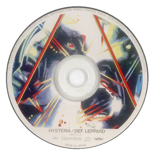 DEF LEPPARD レーザーディスク Def Leppard Laser Disk