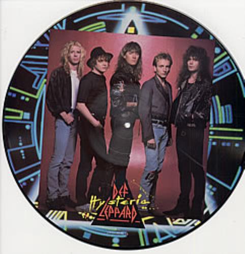 Def Leppard Hysteria US picture disc LP (vinyl picture disc