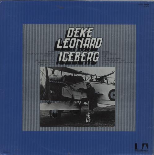 Deke Leonard Iceberg vinyl LP album (LP record) UK DKELPIC222107
