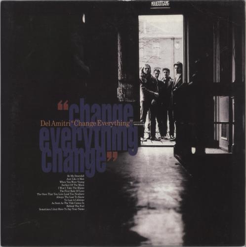 Del Amitri Change Everything - VG vinyl LP album (LP record) UK DELLPCH891410