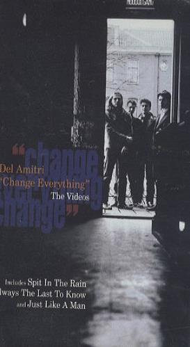 Del Amitri Change Everything The Videos video (VHS or PAL or NTSC) German DELVICH64074