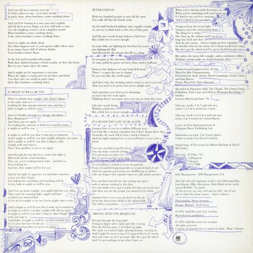 Del Amitri Twisted + Poster vinyl LP album (LP record) UK DELLPTW63259