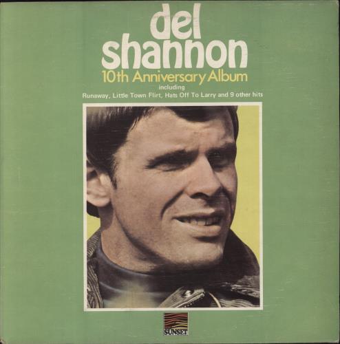 Del Shannon 10th Anniversary Album - Textured Sleeve vinyl LP album (LP record) UK NNNLPTH852837