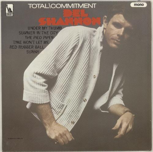 Del Shannon Total Commitment - woc vinyl LP album (LP record) UK NNNLPTO739137