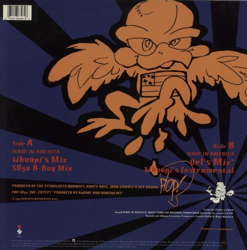 Del The Funky Homosapien Made In America 12" vinyl single (12 inch record / Maxi-single) US DFI12MA754256