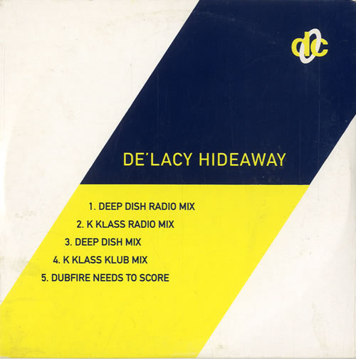 De'Lacy Hideaway CD single (CD5 / 5") Australian DLYC5HI597817