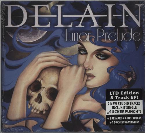 Delain Lunar Prelude CD single (CD5 / 5") UK E0LC5LU682348