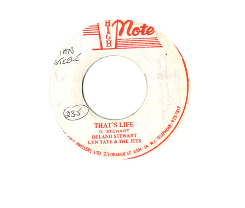 Delano Stewart That's Life 7" vinyl single (7 inch record / 45) Jamaican D0U07TH560078