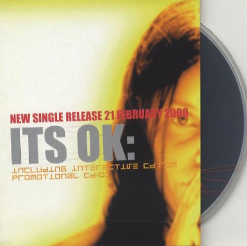 Delirious? It's Ok CD single (CD5 / 5") UK D.LC5IT209313
