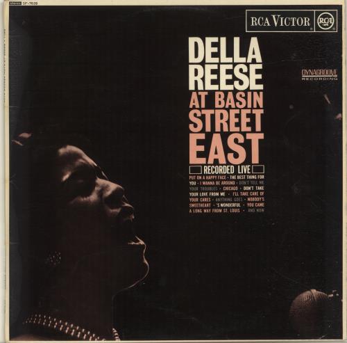 Della Reese Della At Basin Street East vinyl LP album (LP record) UK DARLPDE699460