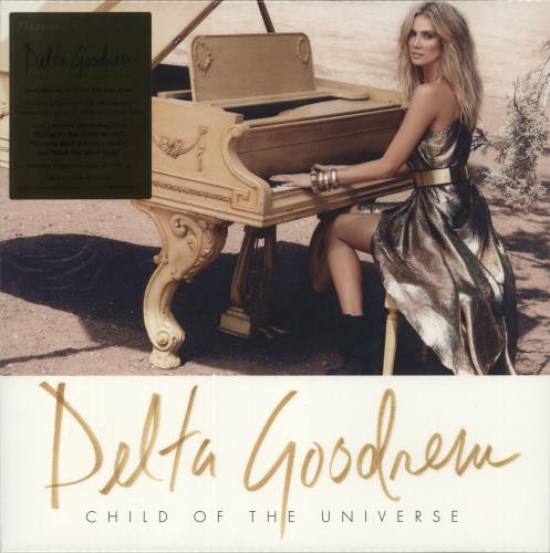 Delta Goodrem Child Of The Universe - Silver Vinyl 2-LP vinyl record set (Double LP Album) UK DAG2LCH873149