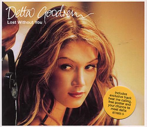 Delta Goodrem Lost Without You CD single (CD5 / 5") UK DAGC5LO354943