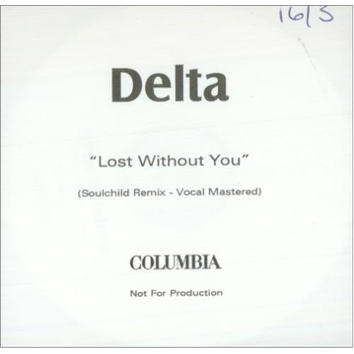 Delta Goodrem Lost Without You CD-R acetate UK DAGCRLO418583