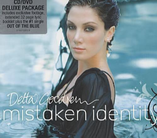 Delta Goodrem Mistaken Identity 2-disc CD/DVD set Australian DAG2DMI312285