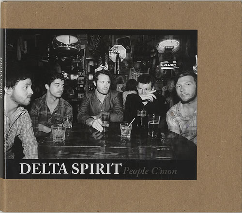 Delta Spirit People C'mon CD single (CD5 / 5") US DT7C5PE461146