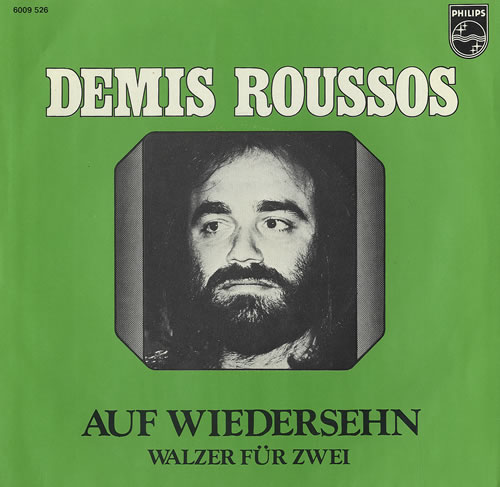Demis Roussos Auf Wiederseh'n - P/S 7" vinyl single (7 inch record / 45) Dutch DMR07AU493324