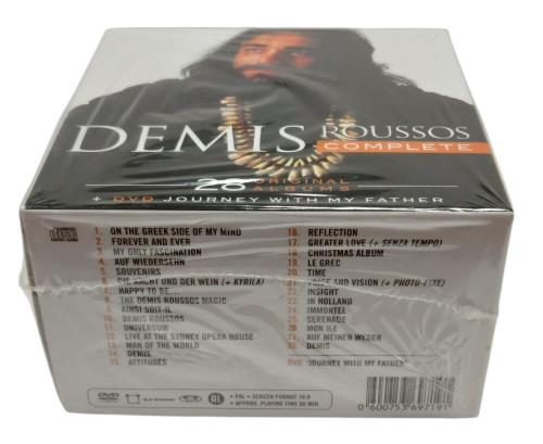 Demis Roussos Complete - Sealed CD Album Box Set Dutch DMRDXCO873799