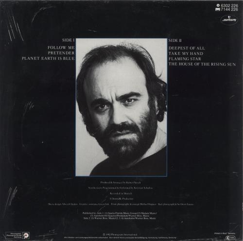 Demis Roussos Demis Attitudes vinyl LP album (LP record) German DMRLPDE892441