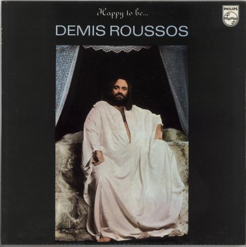 Demis Roussos Happy To Be... vinyl LP album (LP record) Greek DMRLPHA736335