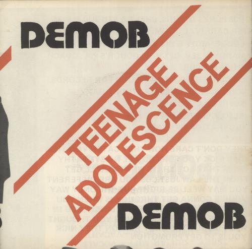 Demob Anti-Police 7" vinyl single (7 inch record / 45) UK IK407AN657116
