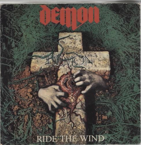 Demon (Rock) Ride The Wind 7" vinyl single (7 inch record / 45) UK DEM07RI715569