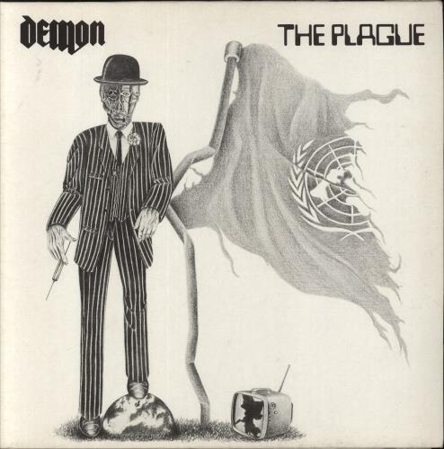 Demon (Rock) The Plague - 1st vinyl LP album (LP record) UK DEMLPTH581486