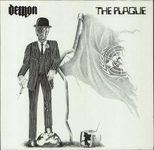 Demon (Rock) The Plague - 2nd vinyl LP album (LP record) UK DEMLPTH819395