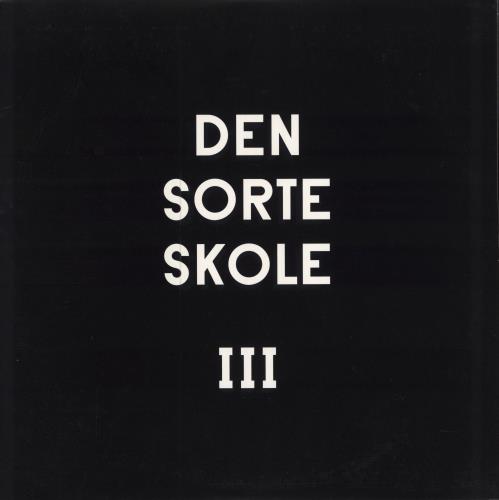 Den Sorte Skole Lektion III 3-LP vinyl record set (Triple LP Album) Danish 32W3LLE779643
