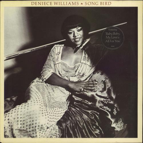 Deniece Williams Song Bird - hype sticker vinyl LP album (LP record) UK DNWLPSO425458