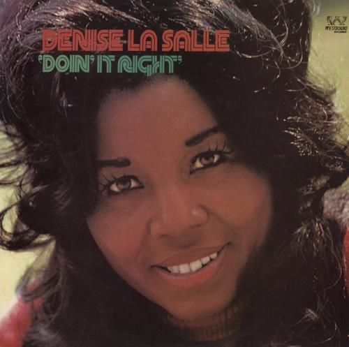 Denise LaSalle Doin' It Right vinyl LP album (LP record) UK LS2LPDO867159