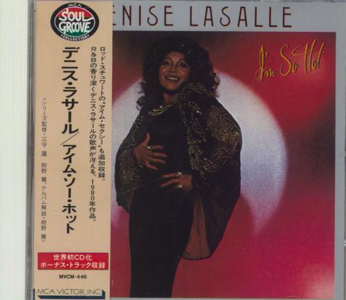 Denise LaSalle I'm So Hot CD album (CDLP) Japanese LS2CDIM830928