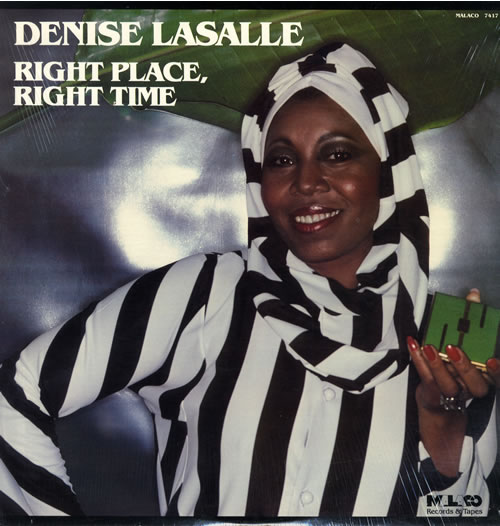 Denise LaSalle Right Place, Right Time vinyl LP album (LP record) US LS2LPRI559815