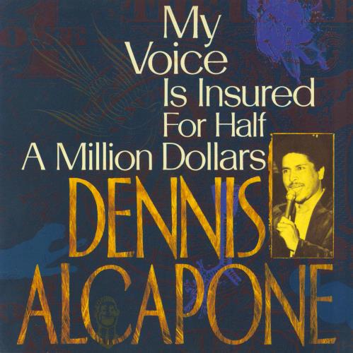 Dennis Alcapone My Voice Is Insured For Half A Million Dollars vinyl LP album (LP record) UK E54LPMY812438