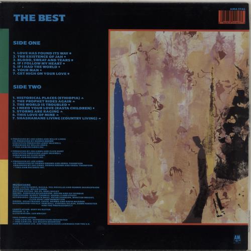 Dennis Brown The Best vinyl LP album (LP record) UK D/BLPTH756758